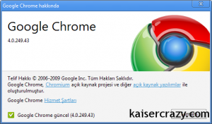 Eklentilerle Google Chrome!
