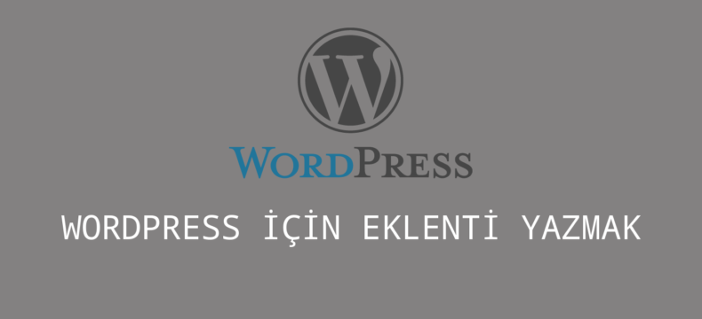 WordPress için eklenti yazmak…-4